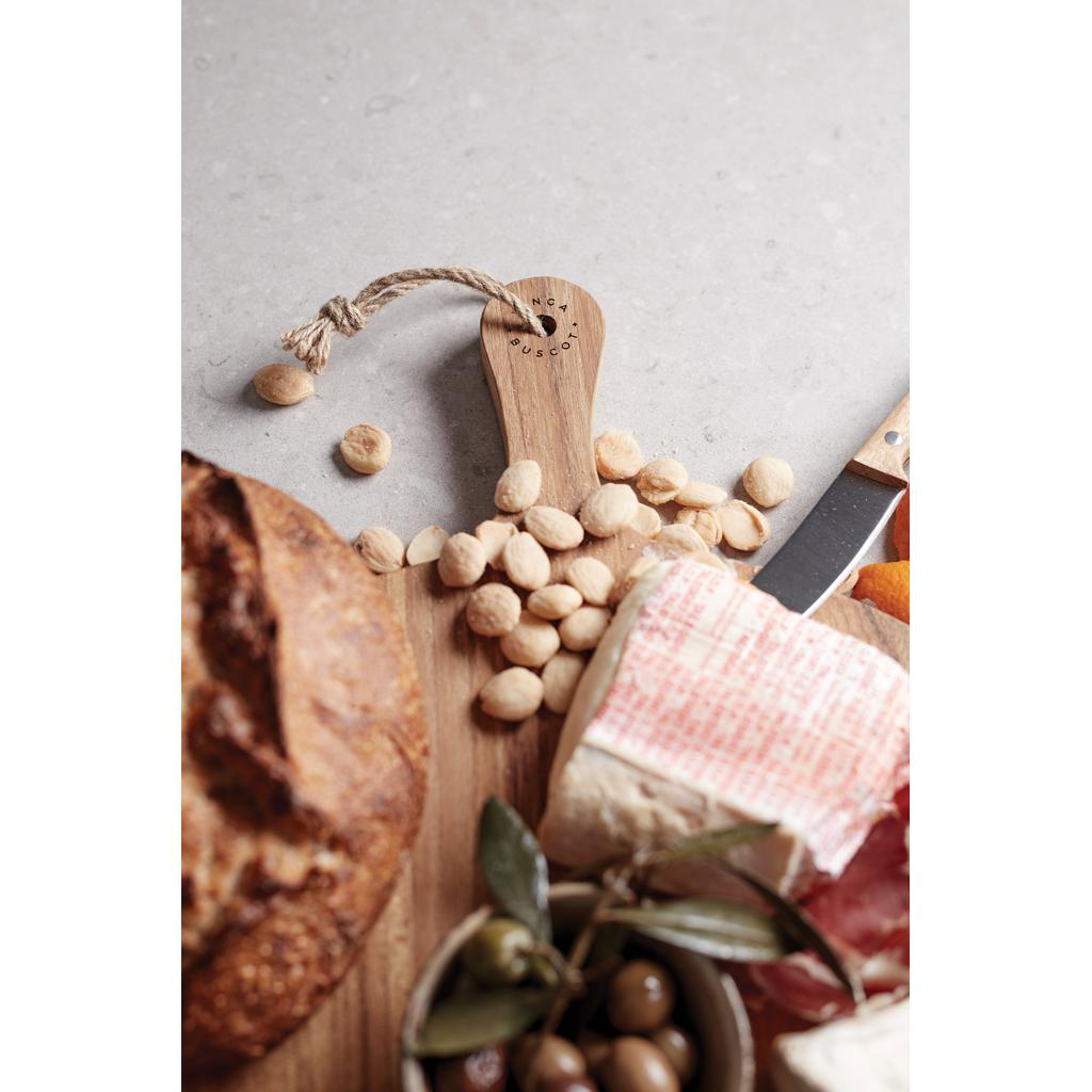 Placă de servire rotundă VINGA Buscot brown