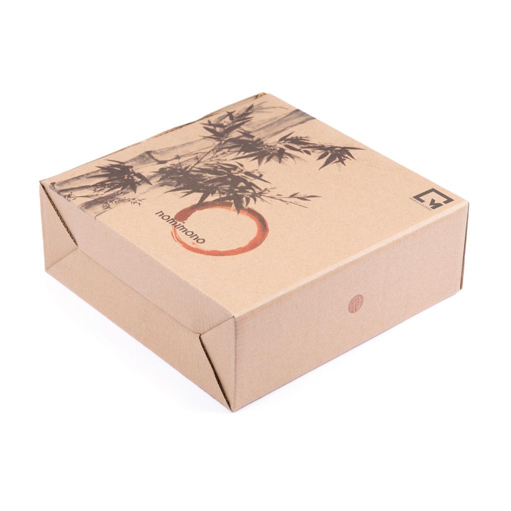 Farfurie 20 cm, set de 2 bucăți VINGA Nomimono black