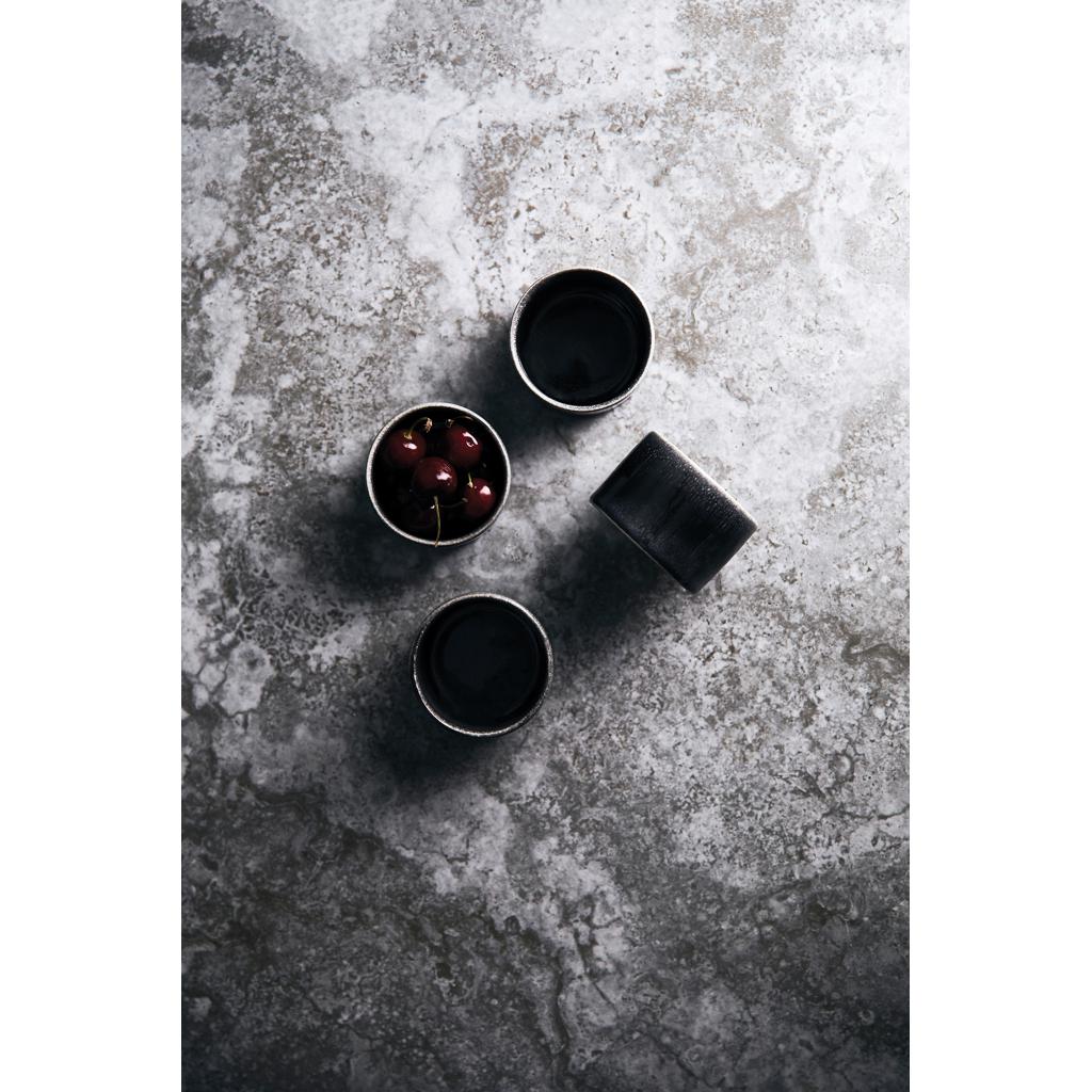 Set de boluri mini, set de 4 bucăți VINGA Nomimono black