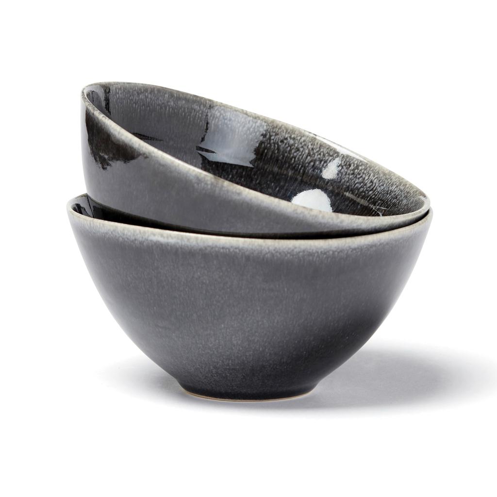 Bol 15,5 cm, set de 2 bucăți VINGA Nomimono black