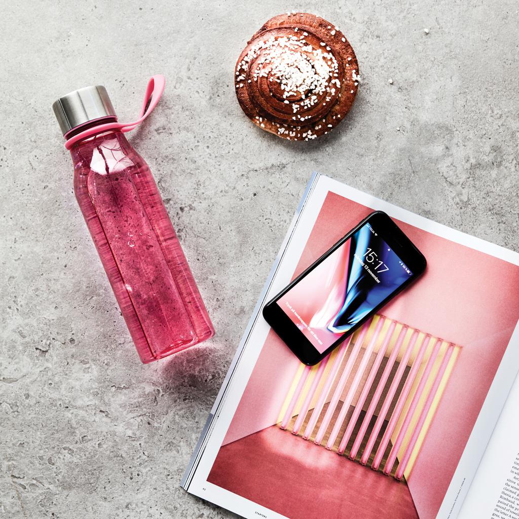 Sticlă de apă VINGA Lean Tritan pink