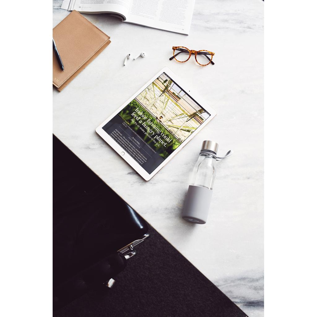 Sticlă de apă VINGA Lean  grey