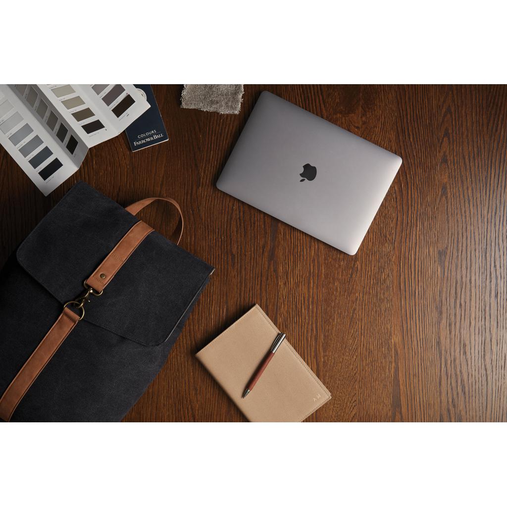 Rucsac din pânză reciclată GRS VINGA Bosler black