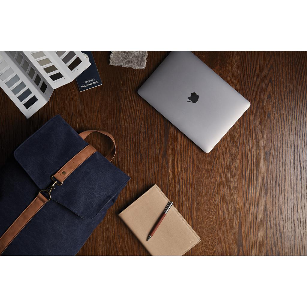 Rucsac din pânză reciclată GRS VINGA Bosler navy