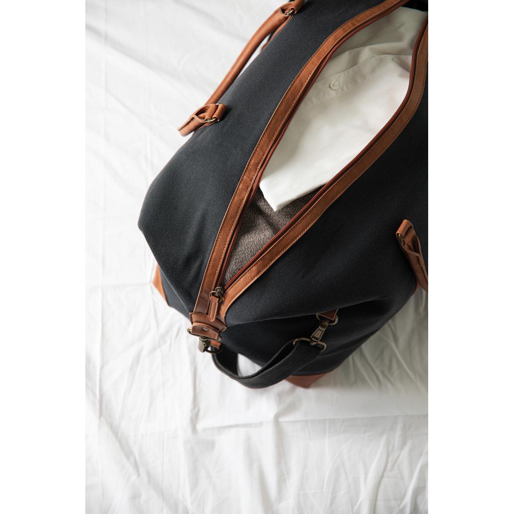 Geantă de weekend din RPET reciclat RCS VINGA Sloane black