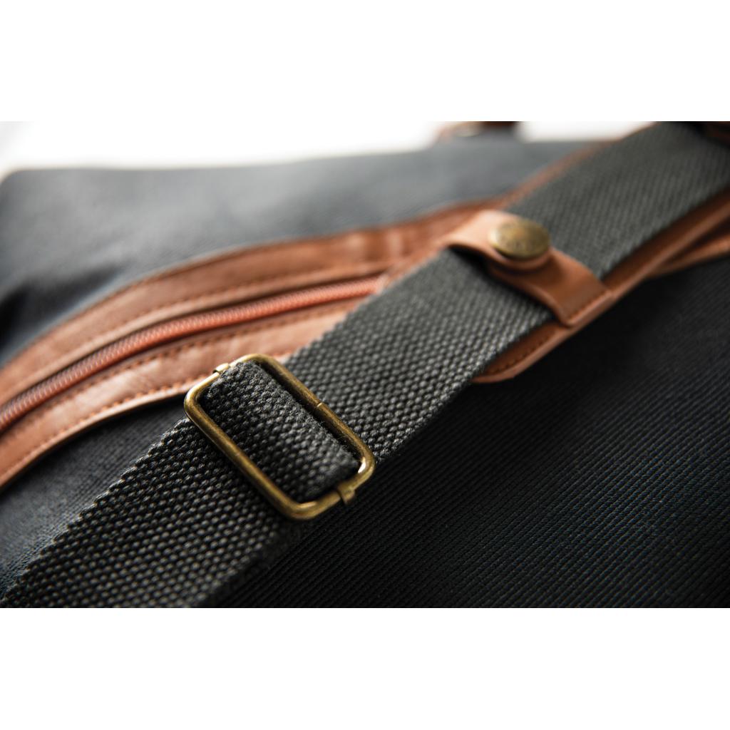 Geantă de weekend din RPET reciclat RCS VINGA Sloane black