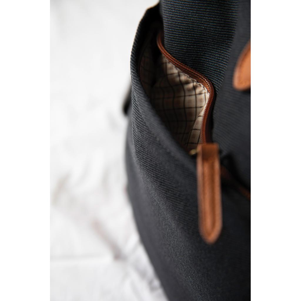 Rucsac din poliester reciclat RCS VINGA Sloane black