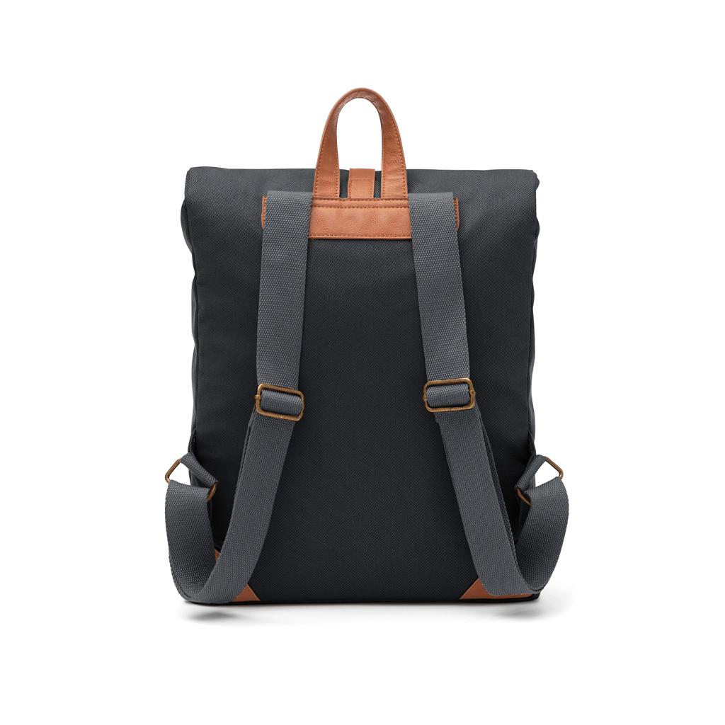 Rucsac din poliester reciclat RCS VINGA Sloane black