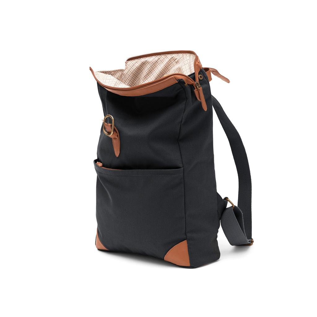 Rucsac din poliester reciclat RCS VINGA Sloane black