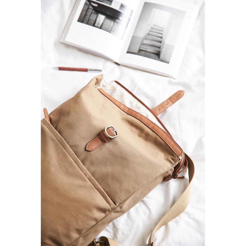 Rucsac din poliester reciclat RCS VINGA Sloane brown