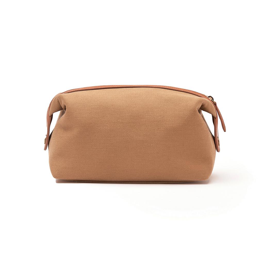 Geantă de toaletă din poliester reciclat RCS VINGA Sloane brown