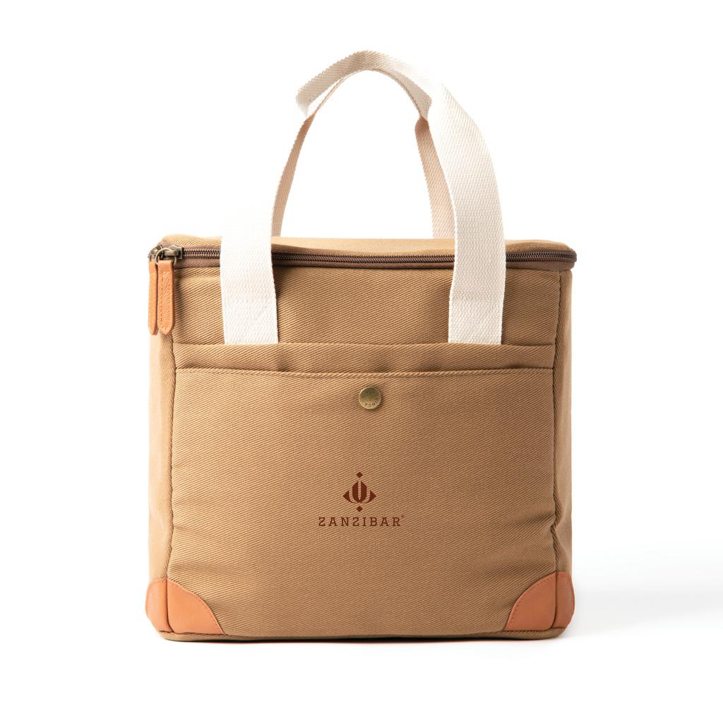 Geantă frigorifică din RPET VINGA Sloane brown