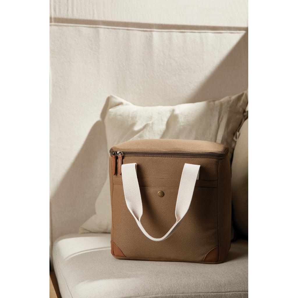 Geantă frigorifică din RPET VINGA Sloane brown