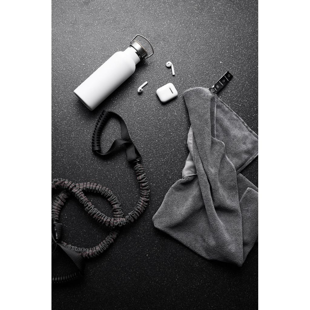 Prosop activ uscare rapidă din RPET GRS 40 x 80 cm VINGA  grey