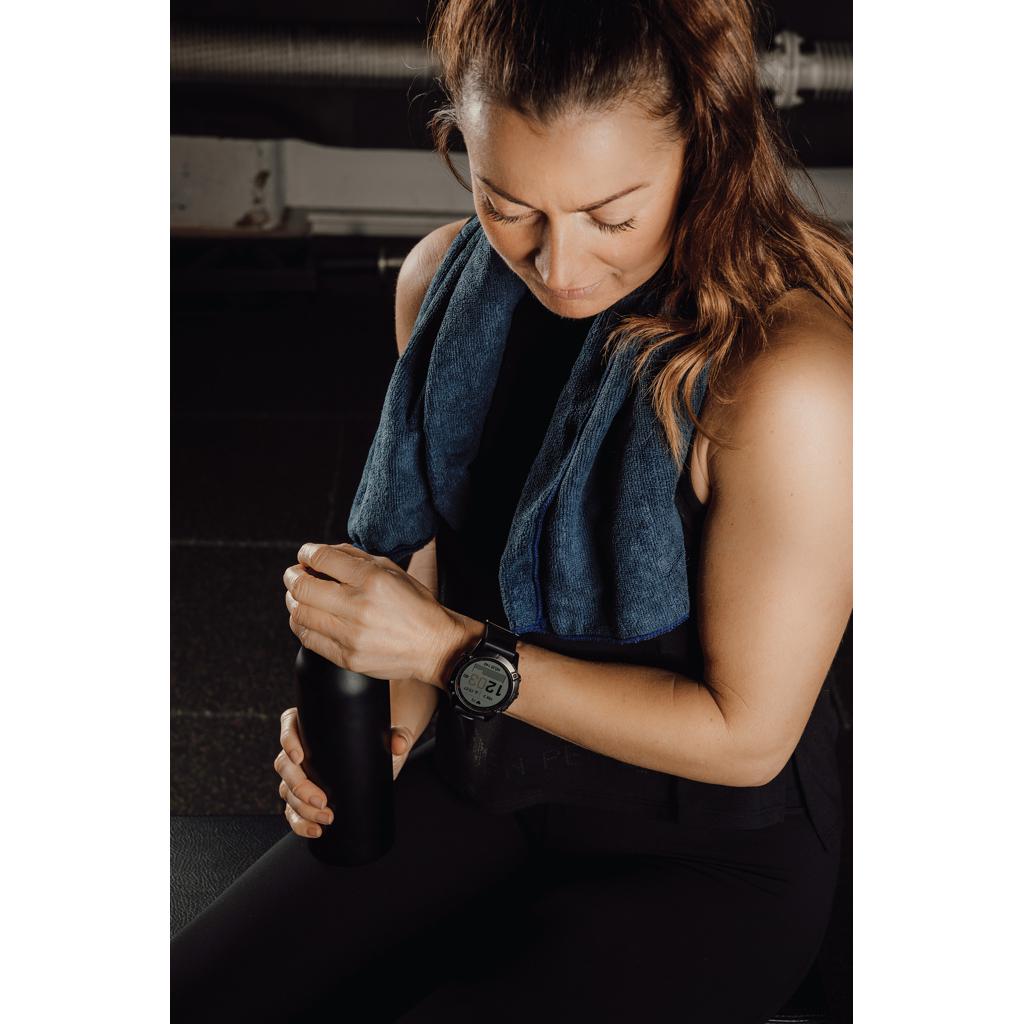 Prosop activ uscare rapidă din RPET GRS 40 x 80 cm VINGA  blue