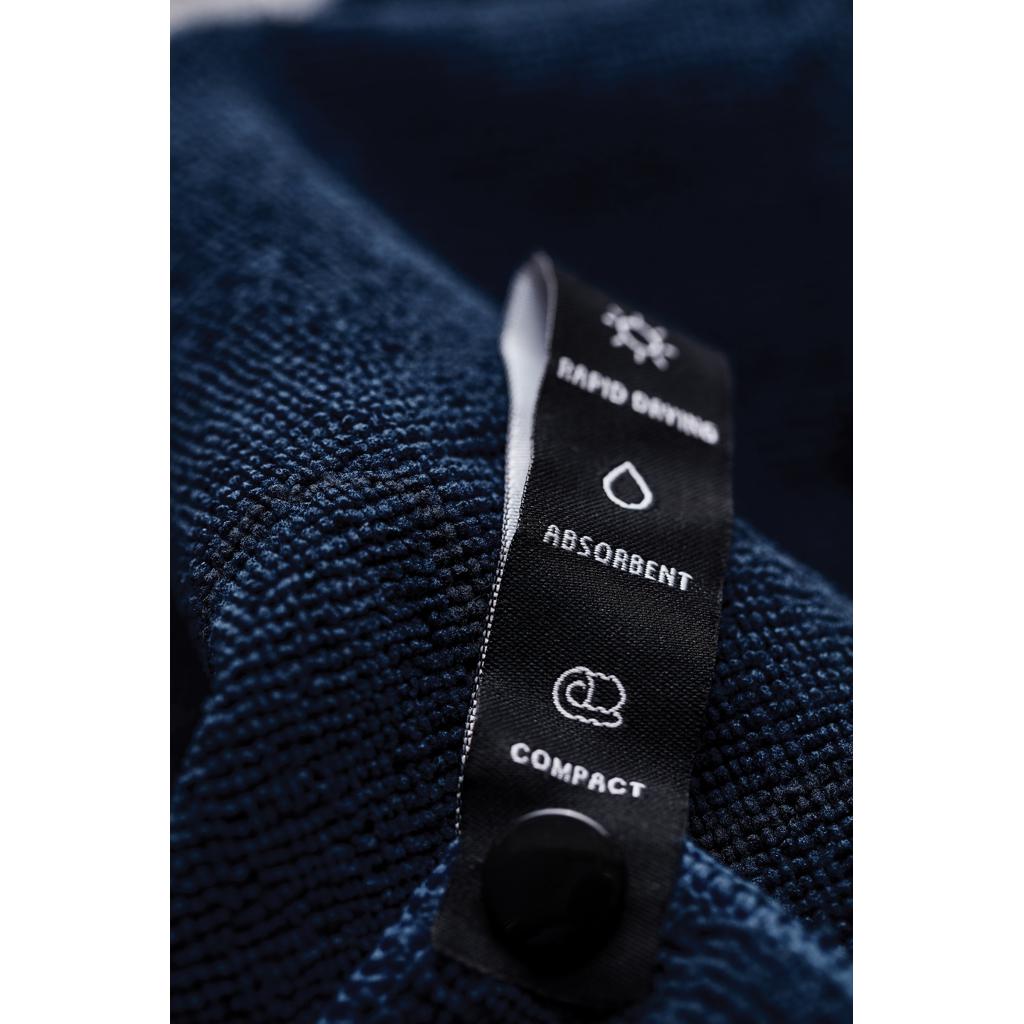 Prosop activ uscare rapidă din RPET GRS 140 x 70 cm VINGA  blue