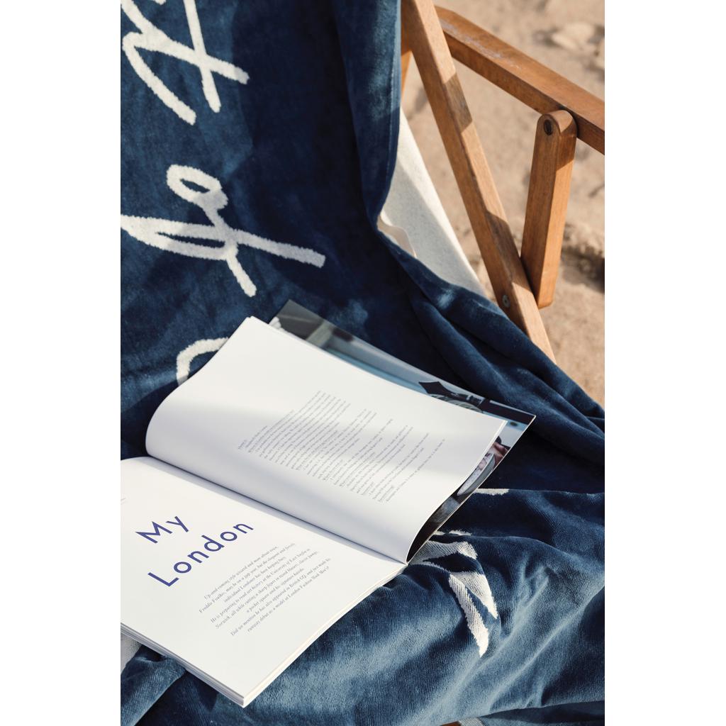 Prosop pentru scaun de lounge VINGA  navy