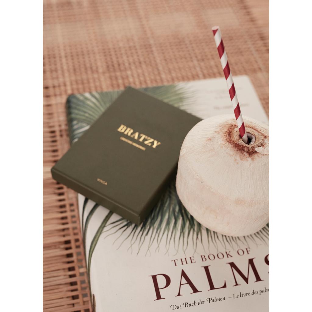 Joc de masă de cafea VINGA Bratzy green