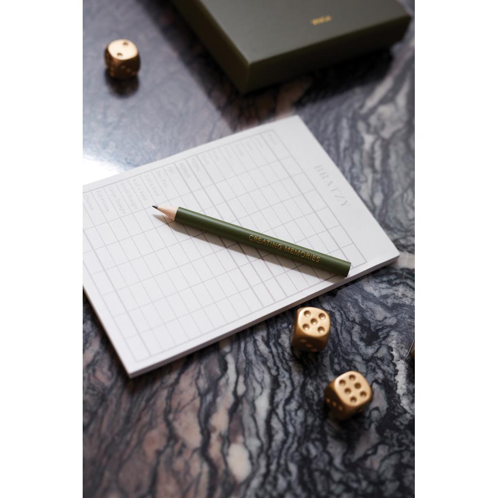 Joc de masă de cafea VINGA Bratzy green