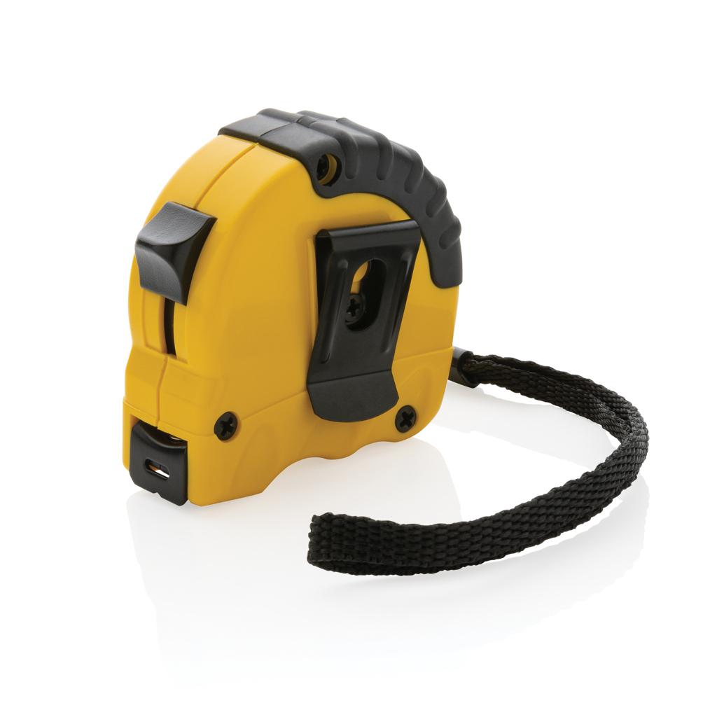 Bandă de măsurat 3M/16mm din plastic reciclat RCS yellow