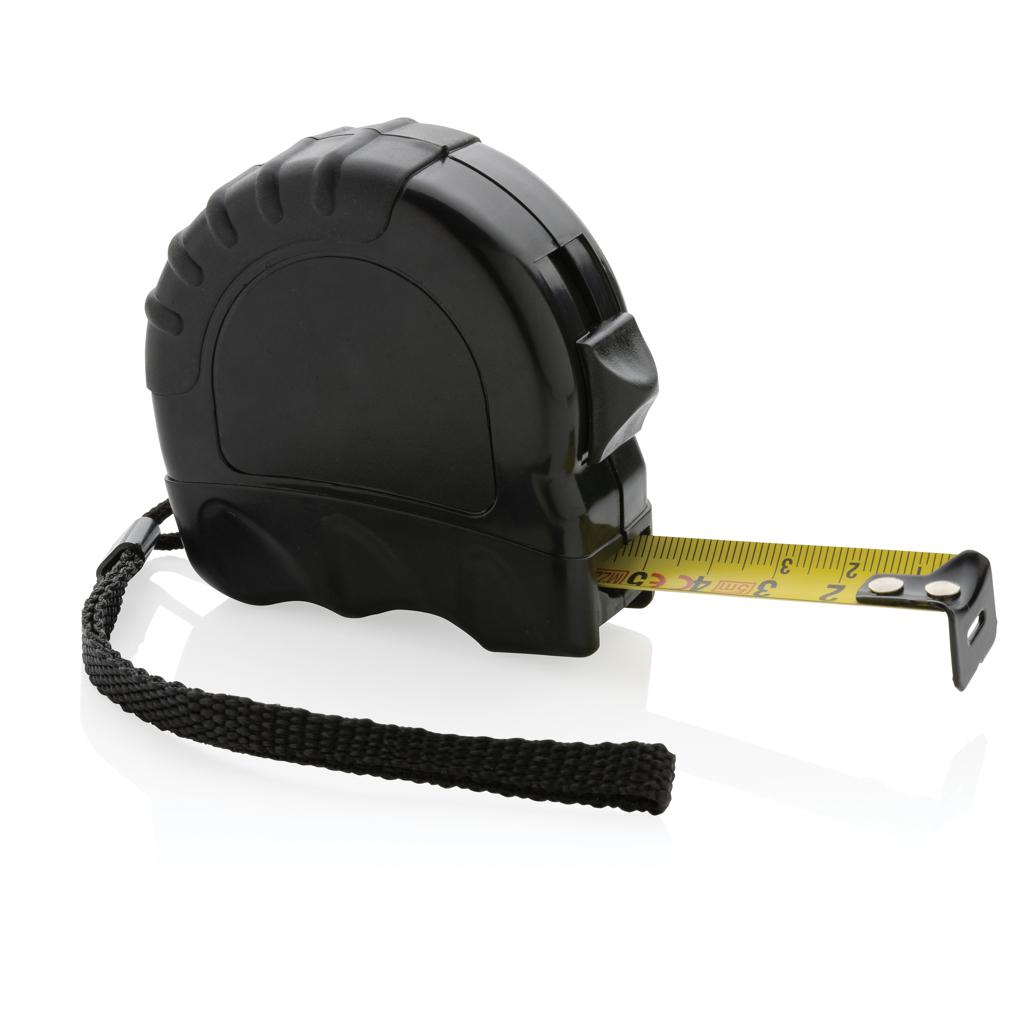 Bandă de măsurat 5M/19mm din plastic reciclat RCS black