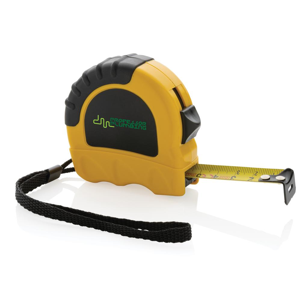 Bandă de măsurat 5M/19mm din plastic reciclat RCS yellow