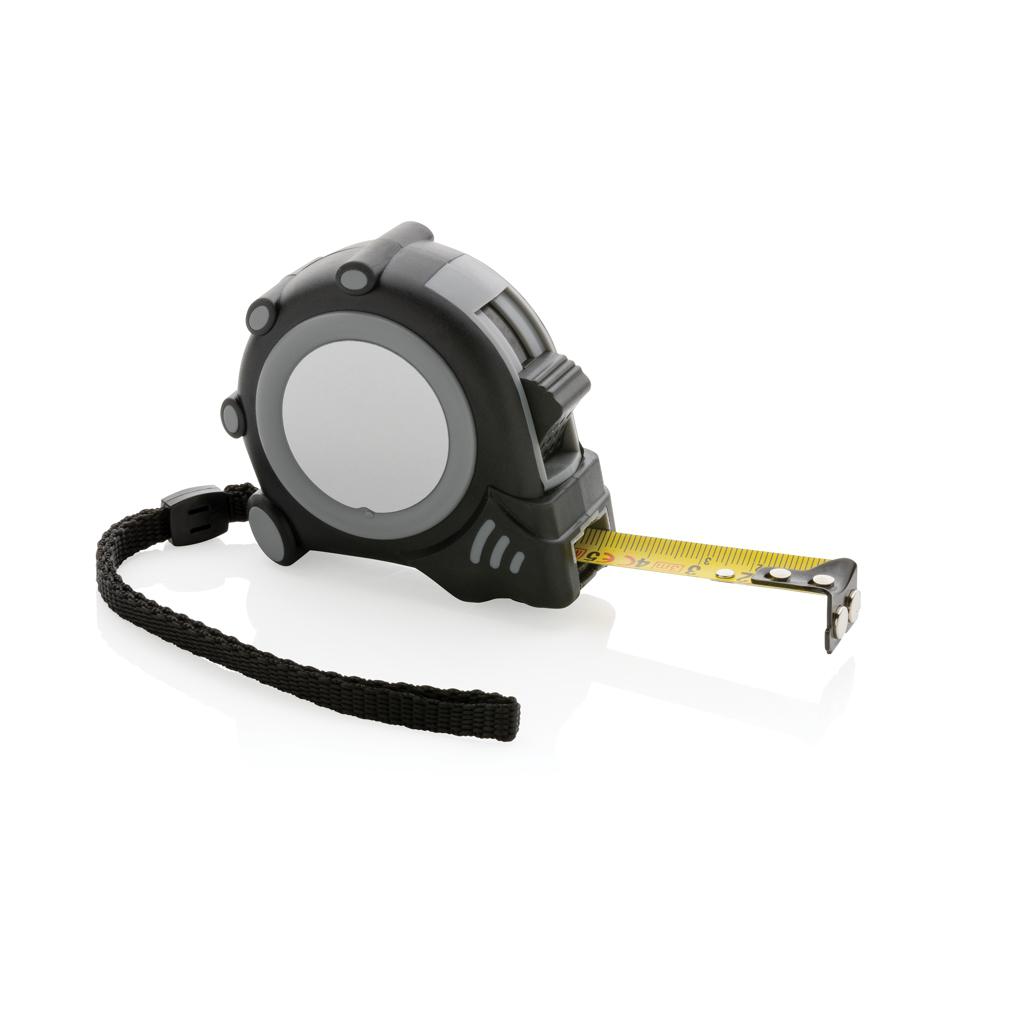 Bandă de măsurat 3M/16mm din plastic reciclat RCS Grip grey