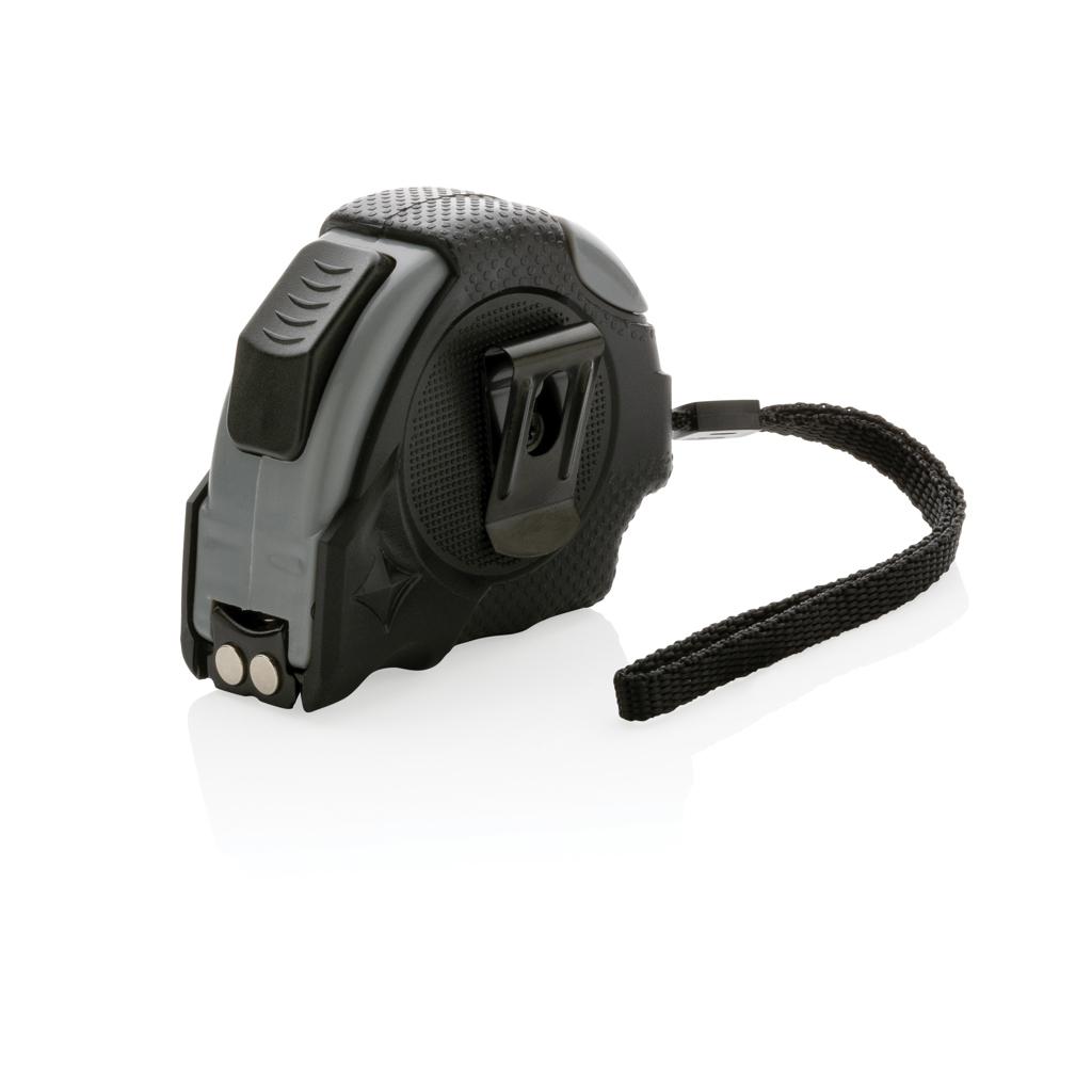 Bandă de măsurat Auto stop 3m/16mm din plastic reciclat RCS black