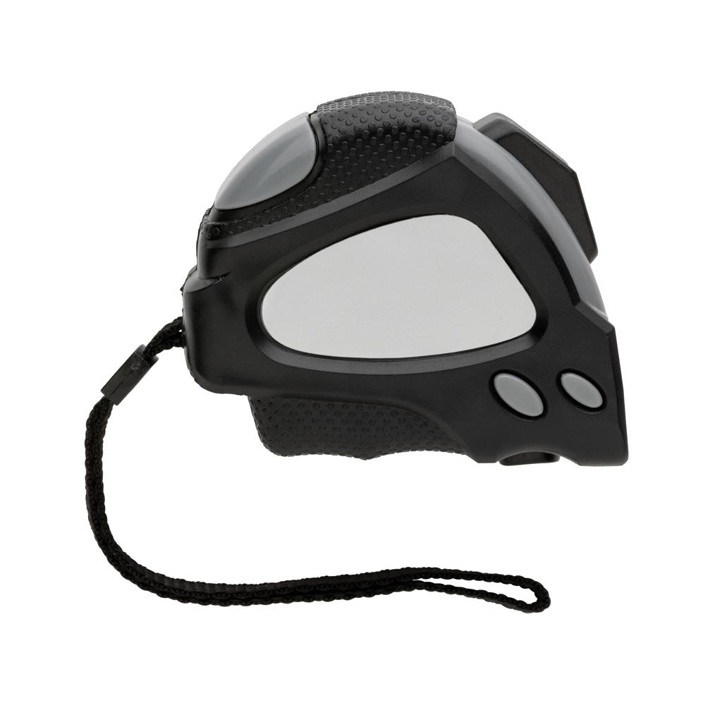 Bandă de măsurat Auto stop 5M/19mm din plastic reciclat RCS black