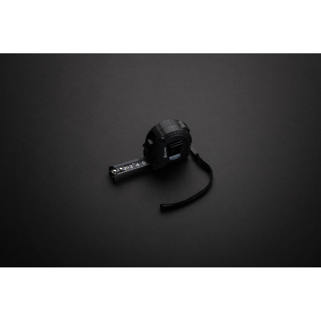 Bandă de măsurat 5M cu funcție de retragere lentă/rapidă Gear X black