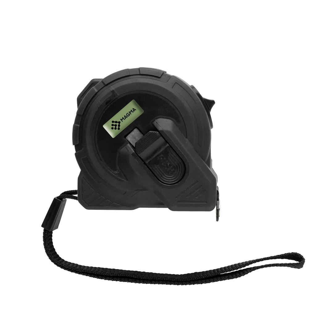 Bandă de măsurat 5M cu funcție de retragere lentă/rapidă Gear X black