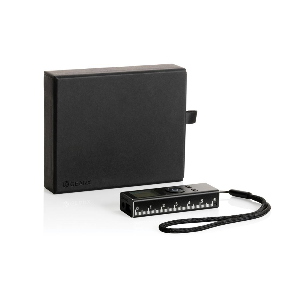 Măsurătoare laser din aluminiu reciclat RCS, 30 de metri Gear X black