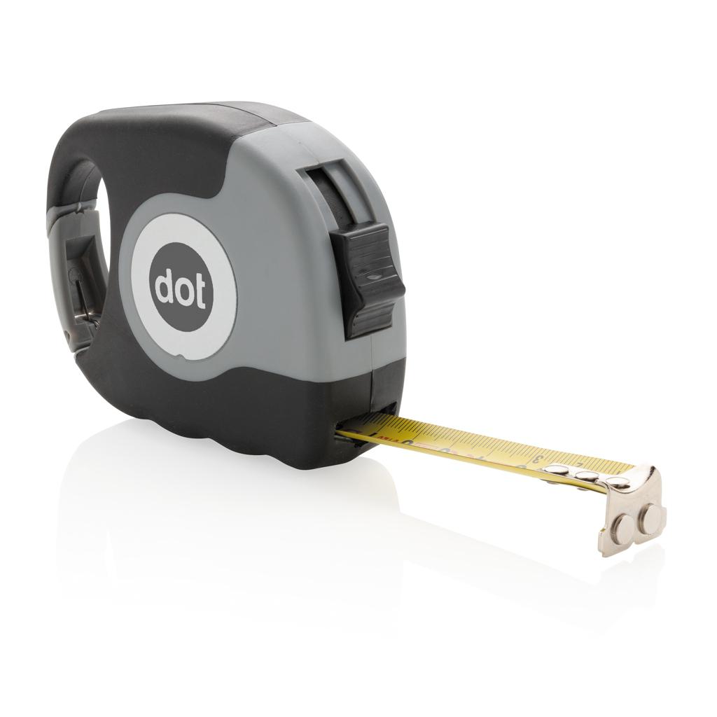 Bandă de măsurat cu carabinieră grey
