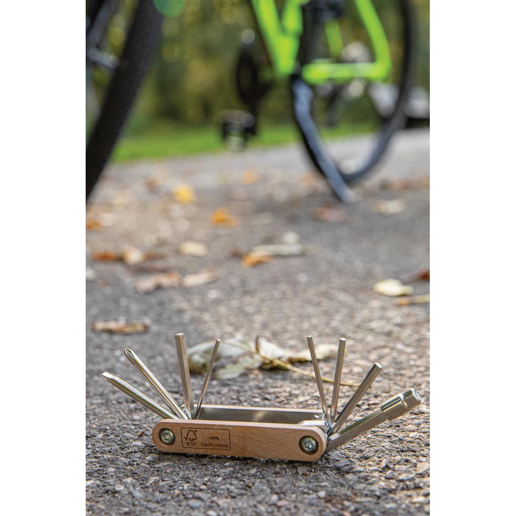 Unealtă hexagonală din lemn brown