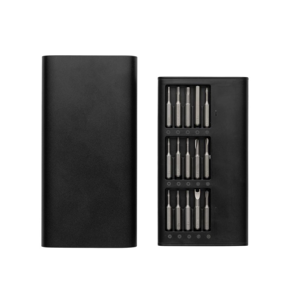 Set de șurubelnițe de precizie  31 în 1 Gear X black