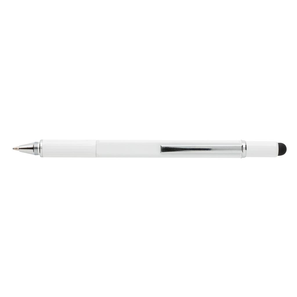 Pix multifunțional 5-în-1 din aluminiu transparent