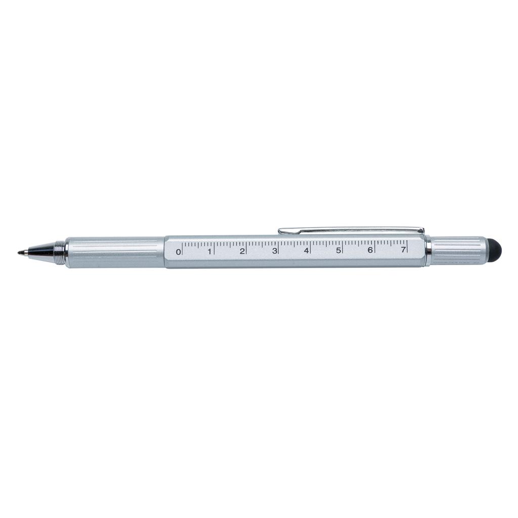 Pix multifunțional 5-în-1 din aluminiu grey