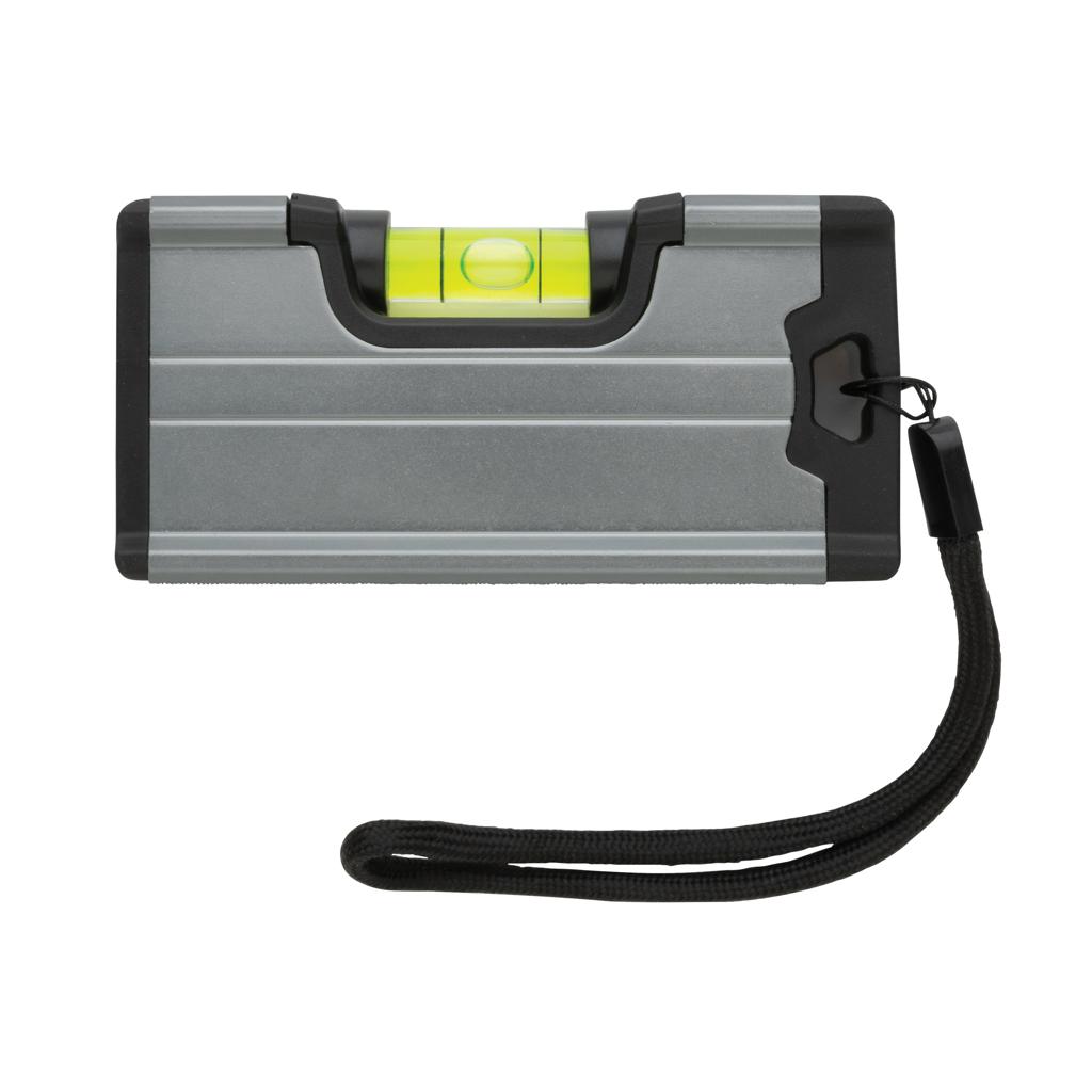 Riglă de nivel de buzunar cu magnet grey