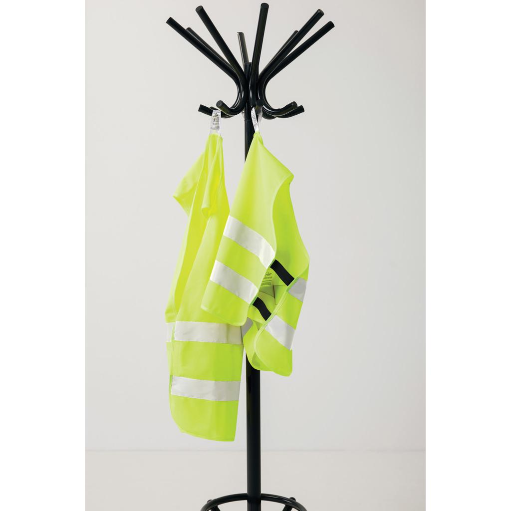 Vestă de siguranță cu vizibilitate ridicată din PET reciclat, 3-6 ani GRS yellow