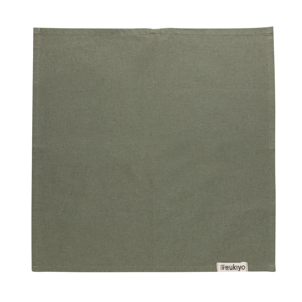 Set de șervețele de masă din bumbac reciclat 180gr, 4 bucăți Ukiyo Aware™ green