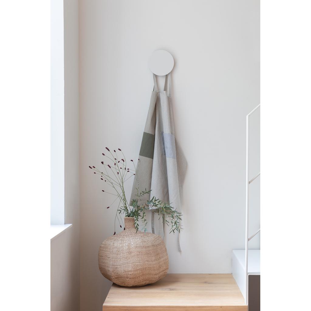 Șorț de lux din bumbac reciclat 280gr Ukiyo Aware™ off white