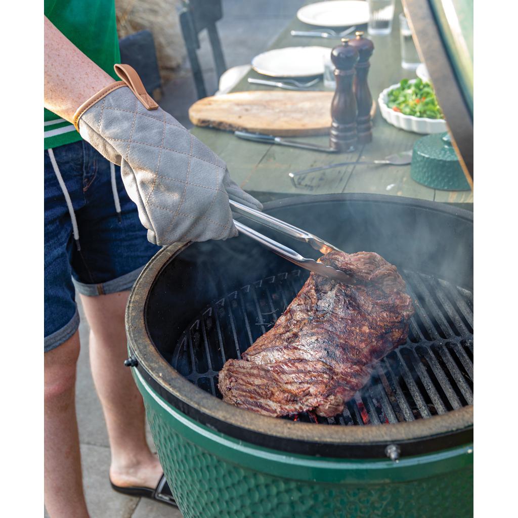 Mânușă de cuptor din pânză de lux grey