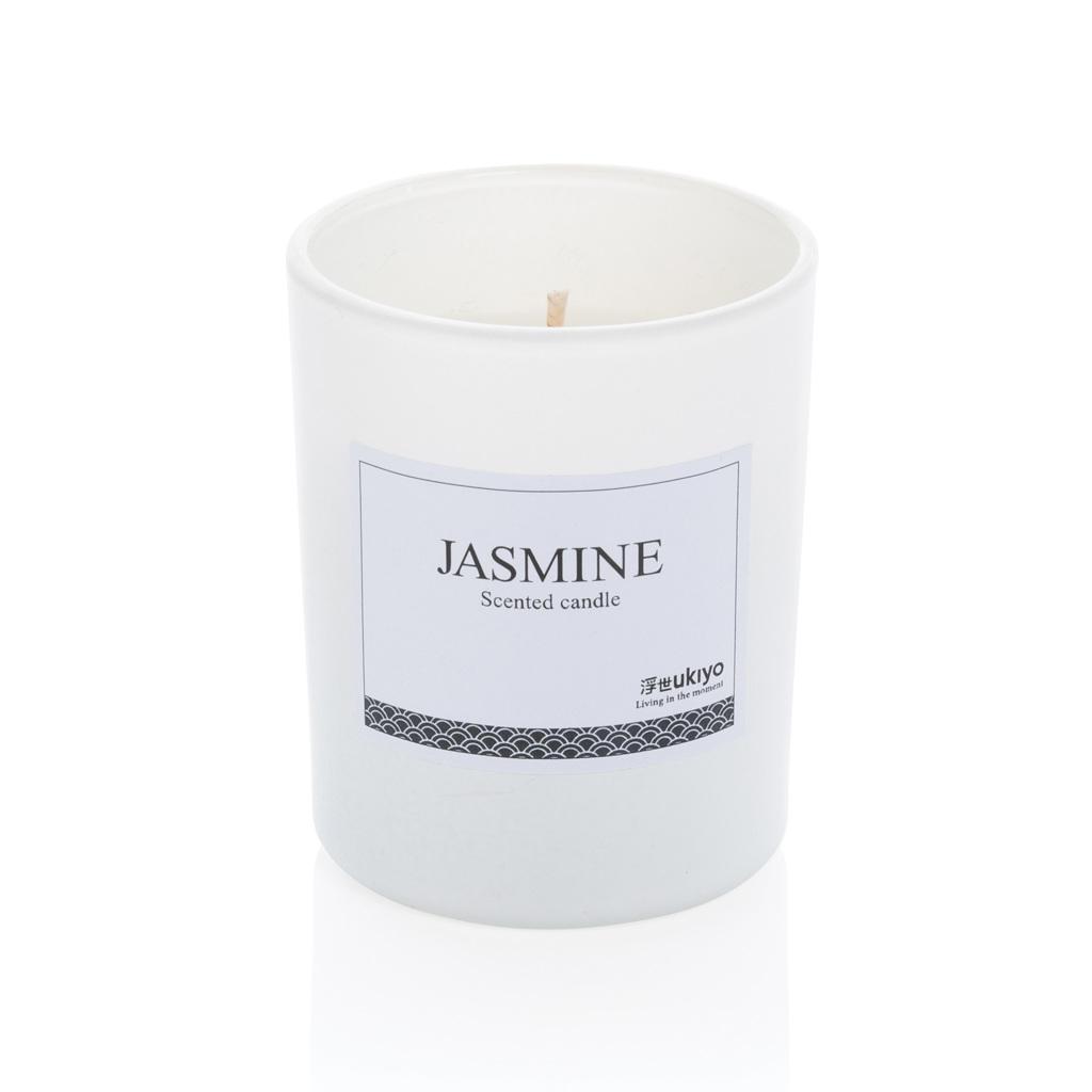 Lumânare mică parfumată în sticlă Ukiyo transparent