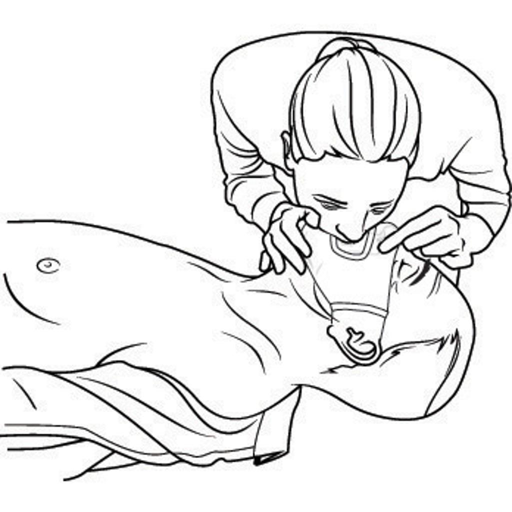 Mască CPR pentru breloc black