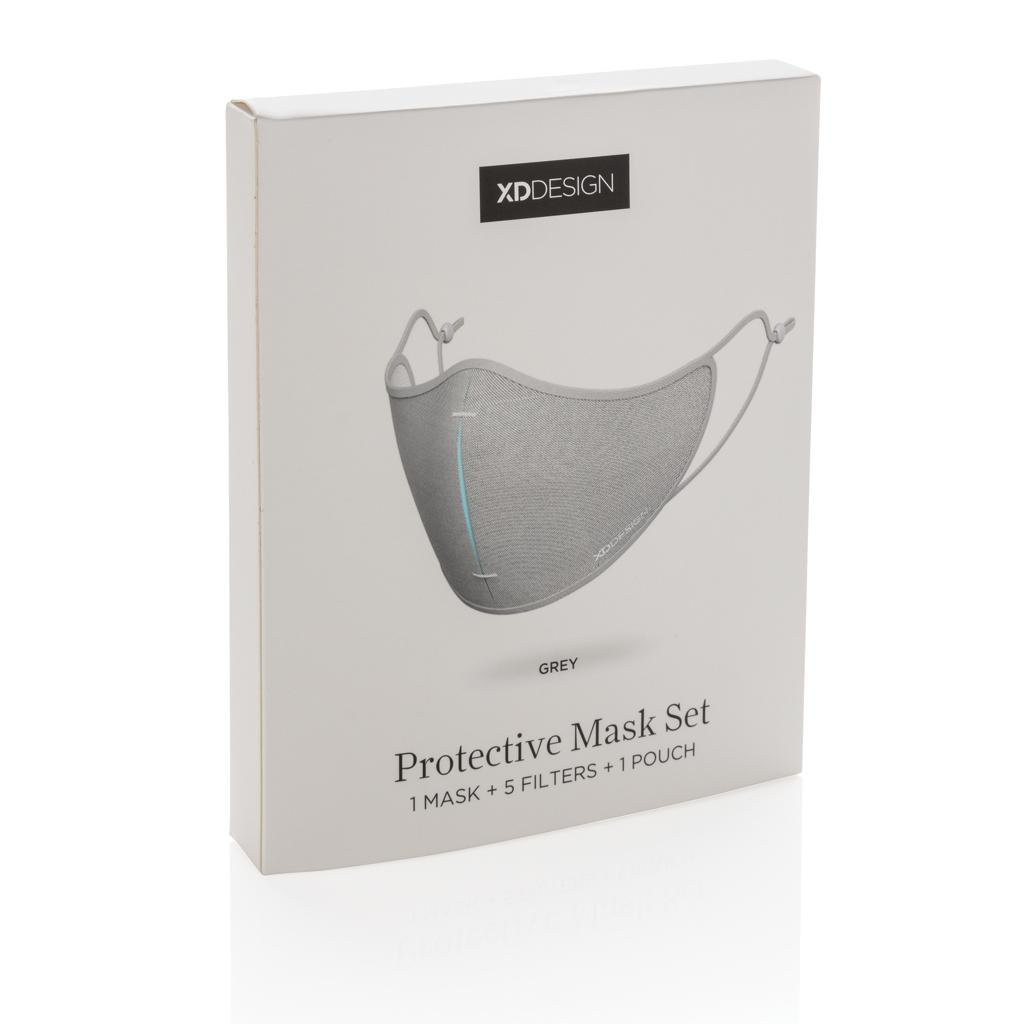 Set de măști de protecție XD DESIGN grey