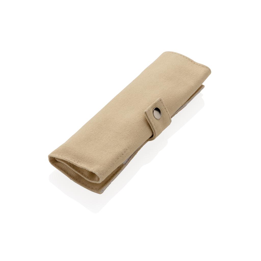 Set de tacâmuri de călătorie reutilizabile din bambus transparent