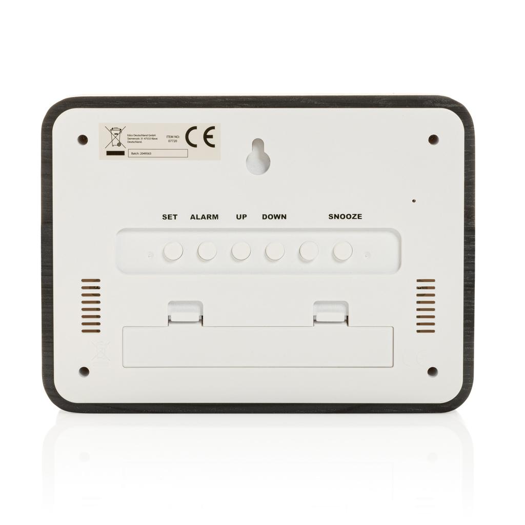 Stație meteorologică cu alarmă și calendar Grundig  transparent