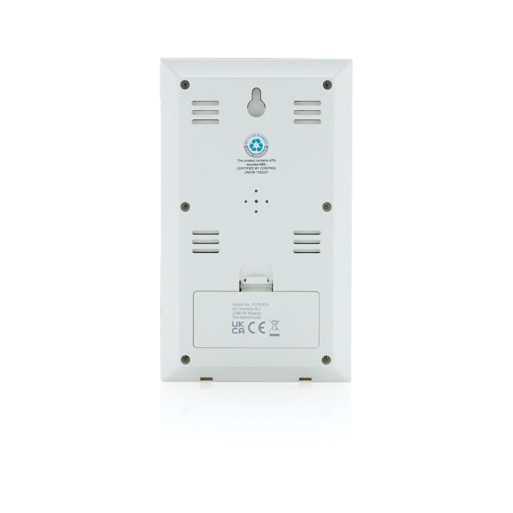 Stație meteorologică din plastic reciclat RCS și bambus Utah brown