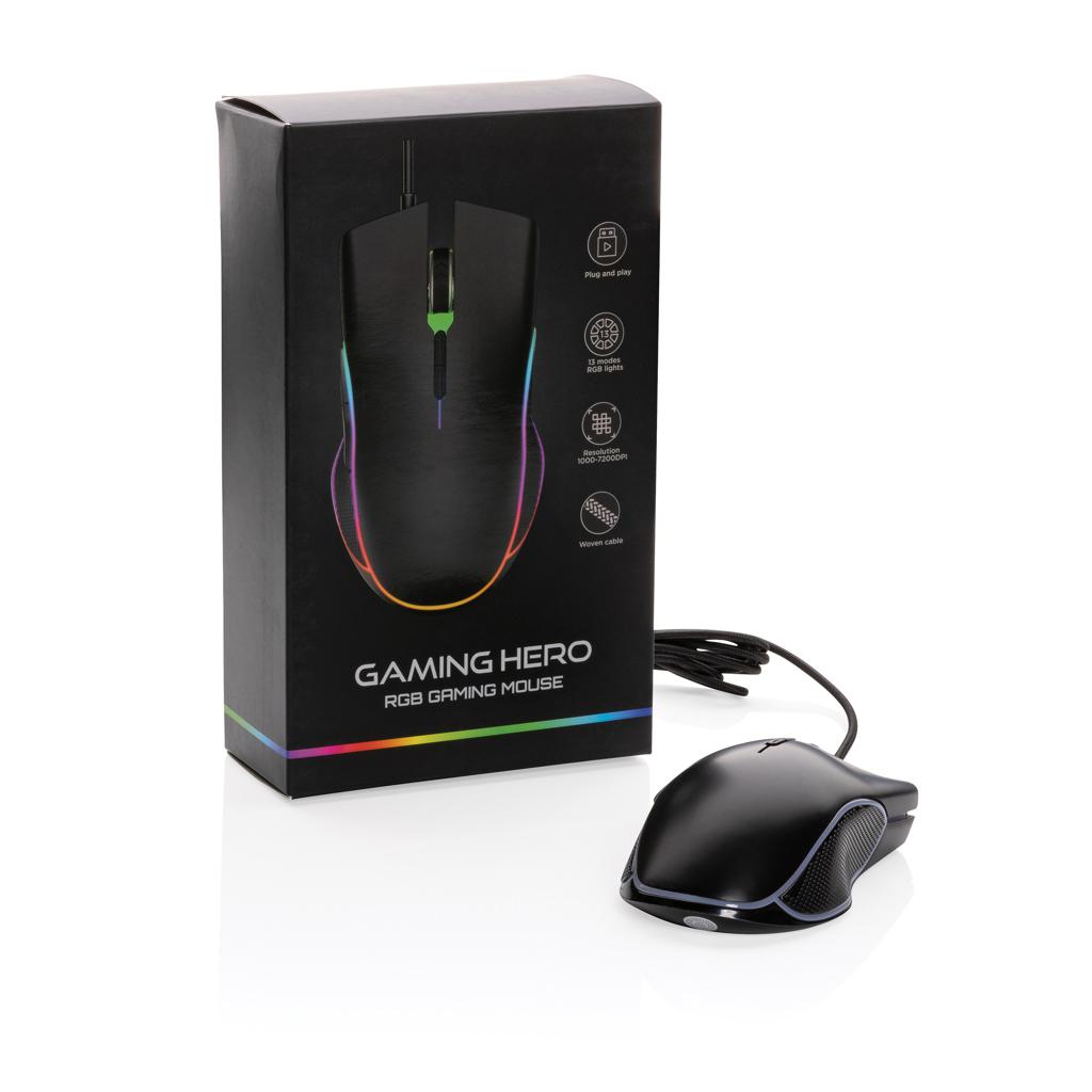 Mouse pentru gaming RGB black