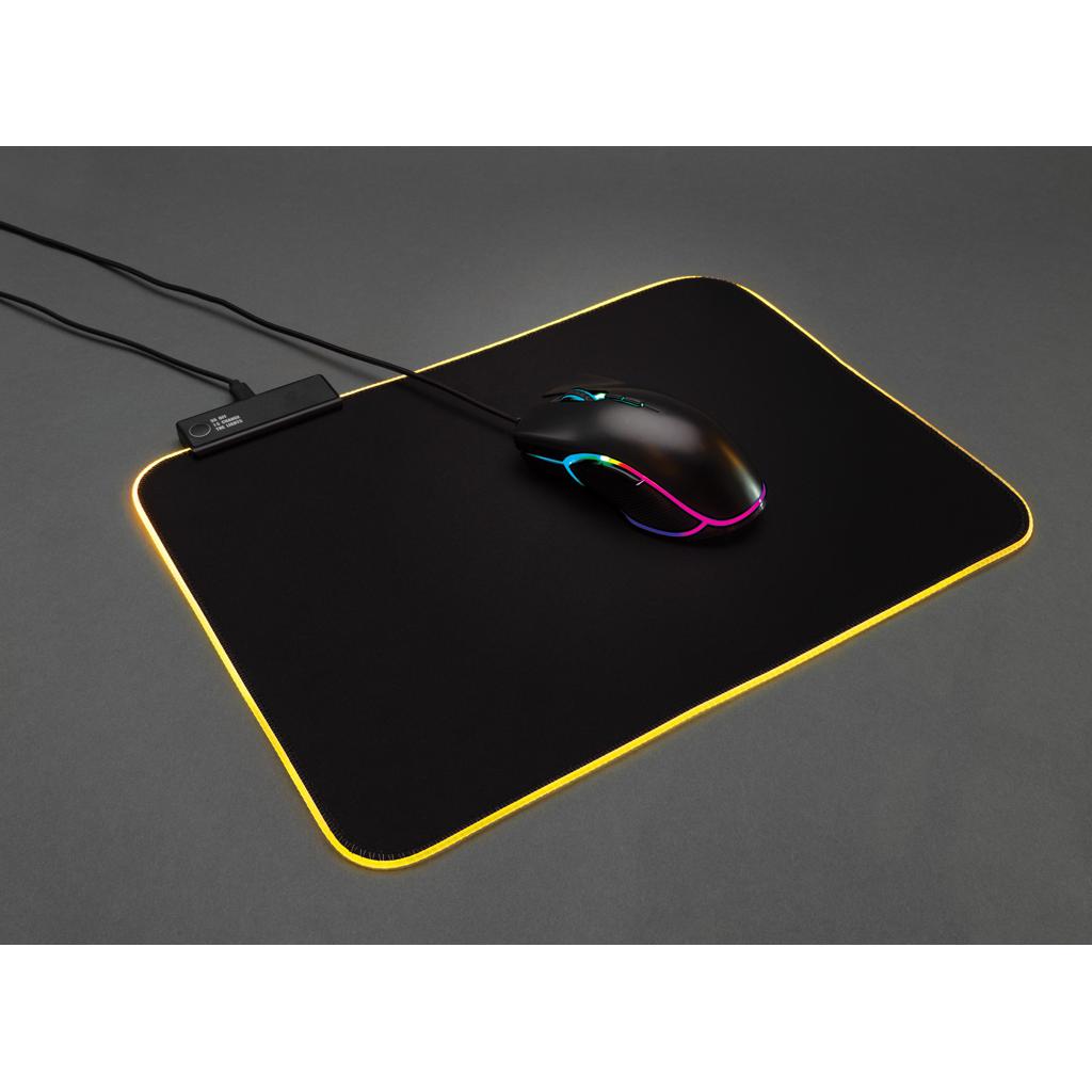 Mousepad pentru gaming RGB black